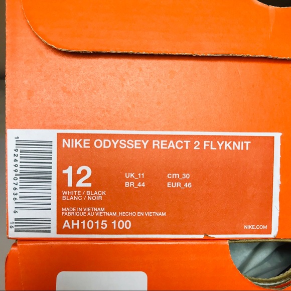 NIKE ODYSSEY REACT 2 FLYKNIT - Picture 9 of 14